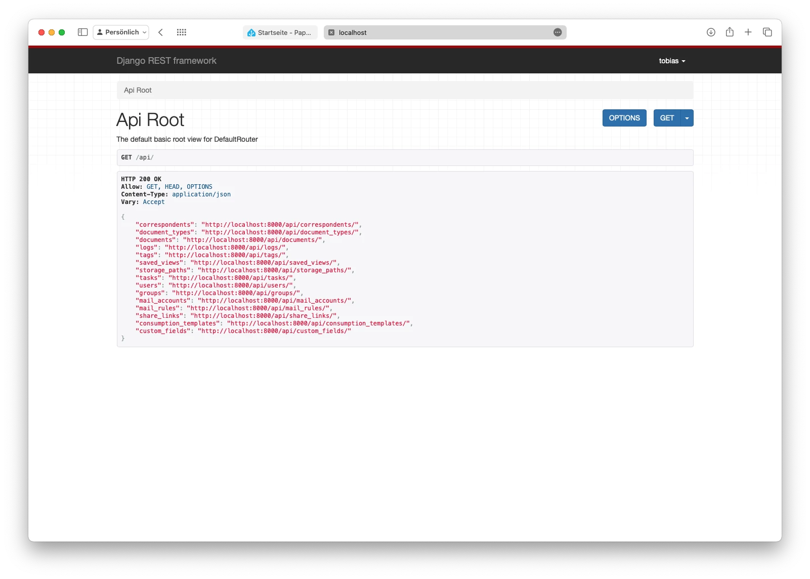 Bild: Upload per REST API