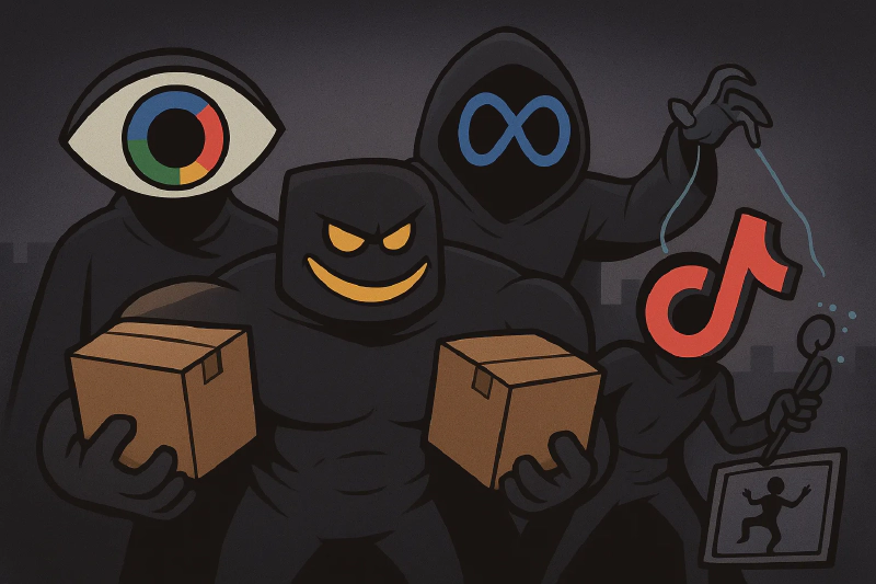 Bild: Die vier Schurken